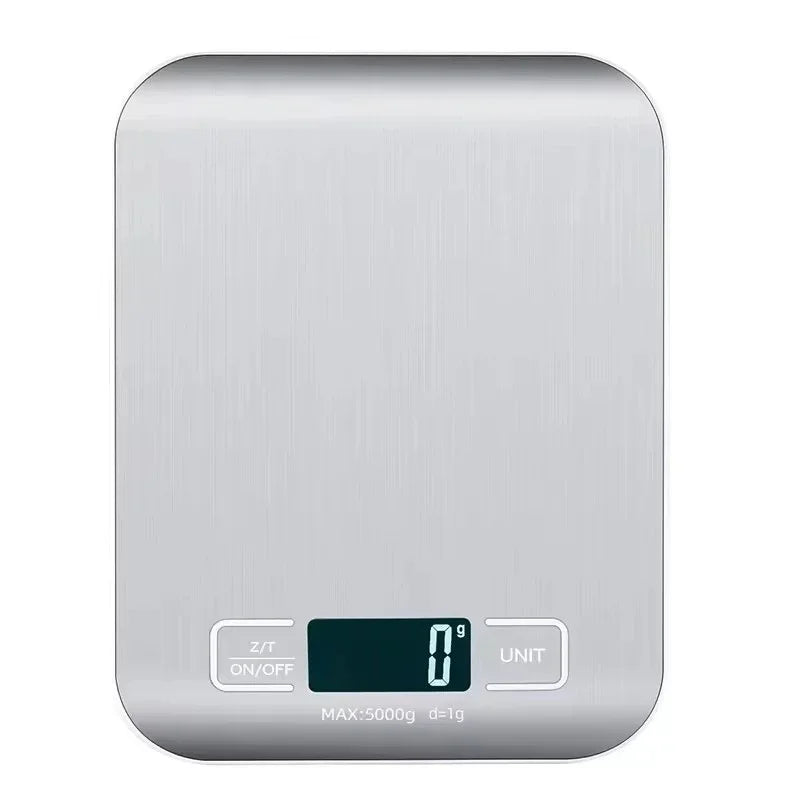 Digital Kitchen Scale – LED Stainless Steel Food Scale for Baking, Meal Prep & Everyday Weighing