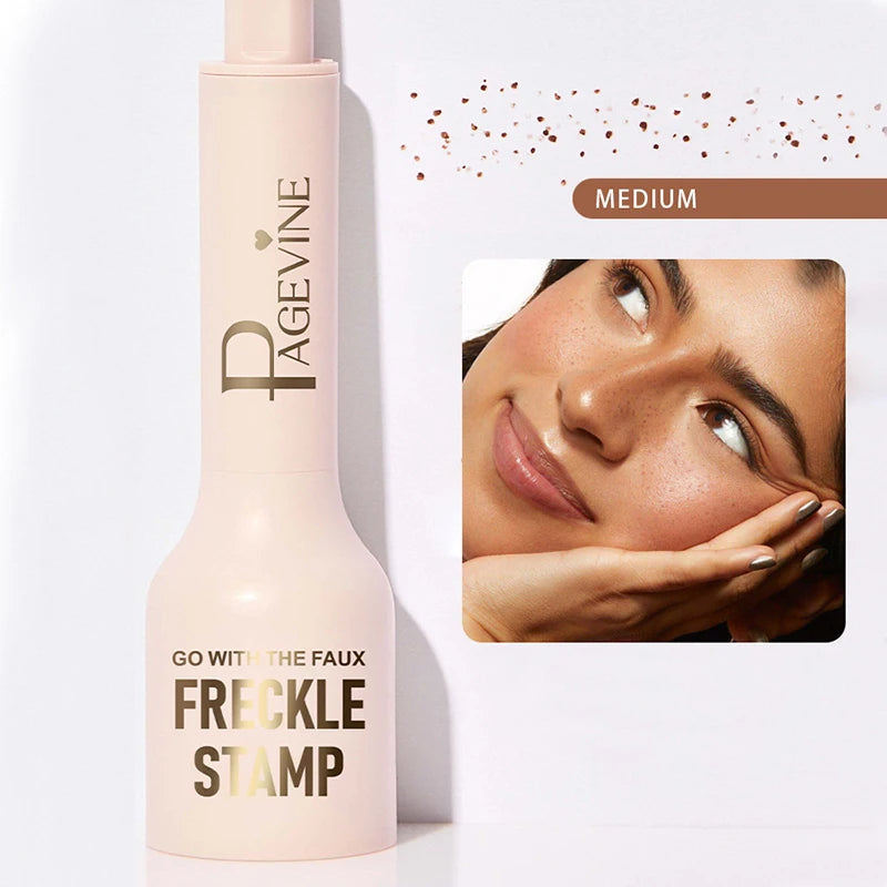Natural Faux Freckles Pen – Waterproof Quick-Dry Freckle Makeup Stamp for a Realistic Look