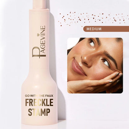 Natural Faux Freckles Pen – Waterproof Quick-Dry Freckle Makeup Stamp for a Realistic Look