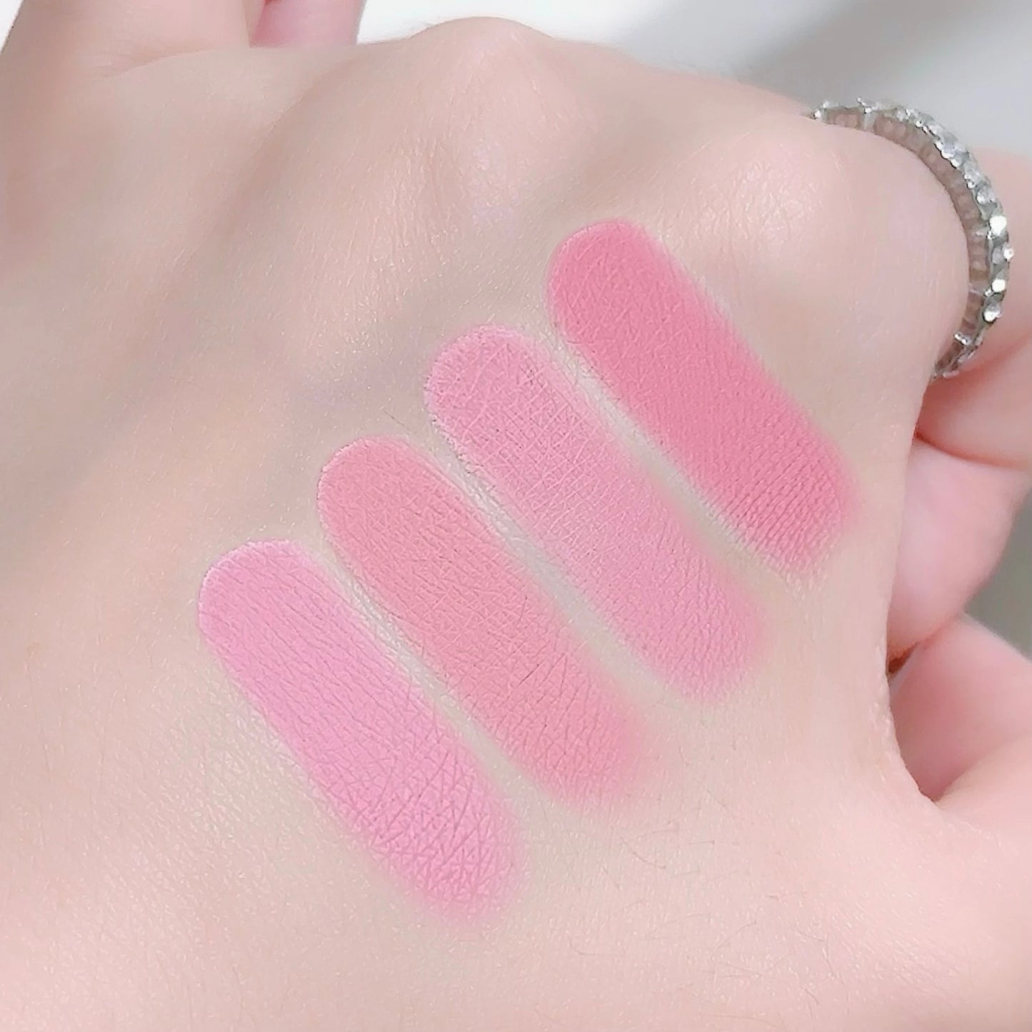 Velvet Matte Blush Set – Four Stunning Shades for Every Occasion