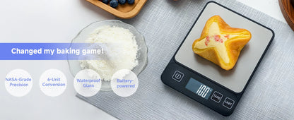 High-Precision Digital Kitchen Scale – Professional Food & Coffee Scale for Baking and Everyday Use