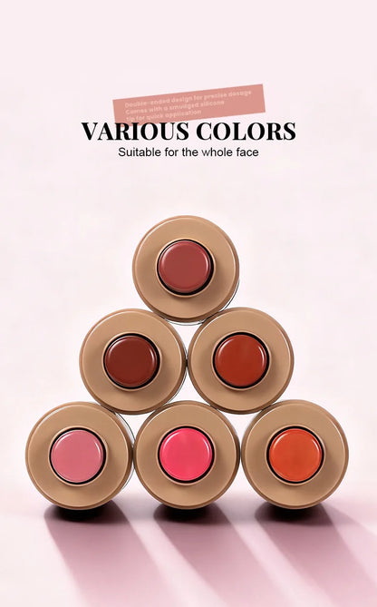 Pocket Matte Blush Stick – Long-Lasting Lip & Cheek Tint Natural Nude Finish