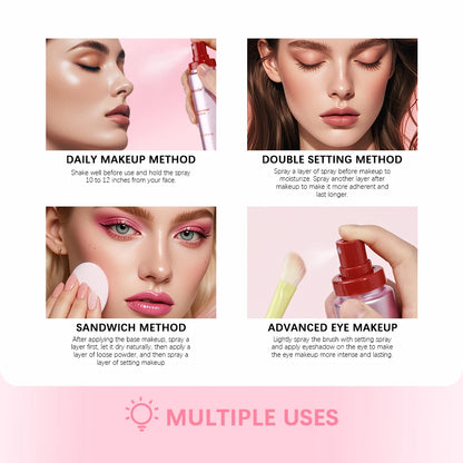 Long-Lasting Matte Setting Spray – Waterproof Anti-Sweat Makeup Fixing Mist