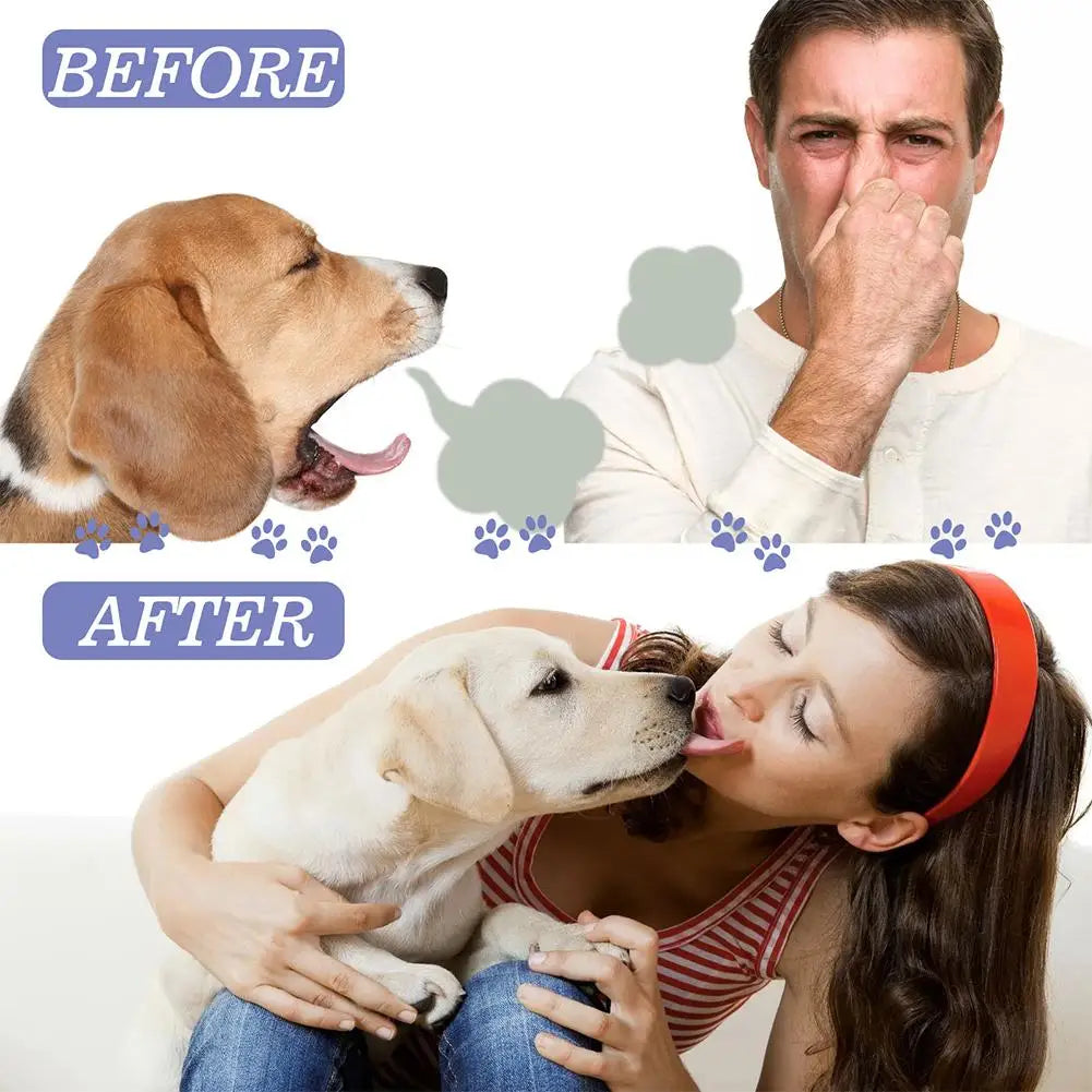 Pet Oral Care Spray – 30ml Dog & Cat Fresh Breath Dental Hygiene Spray