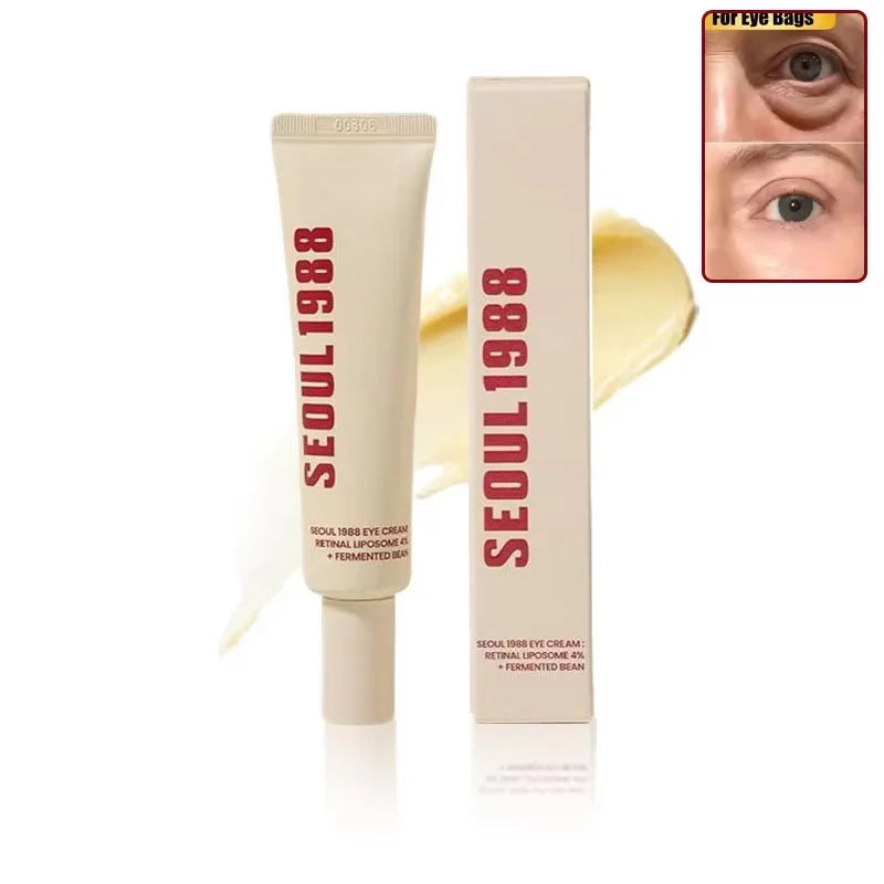 SEOUL 1988 Retinol Skincare Set – Black Ginseng Serum, Retinal Eye Cream & Hydrating Face Cream