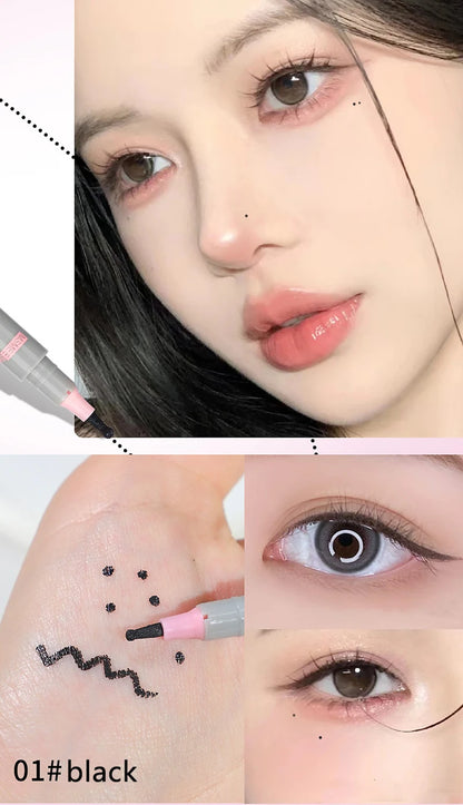Natural Faux Freckles Pen – Waterproof Quick-Dry Freckle Makeup Stamp for a Realistic Look
