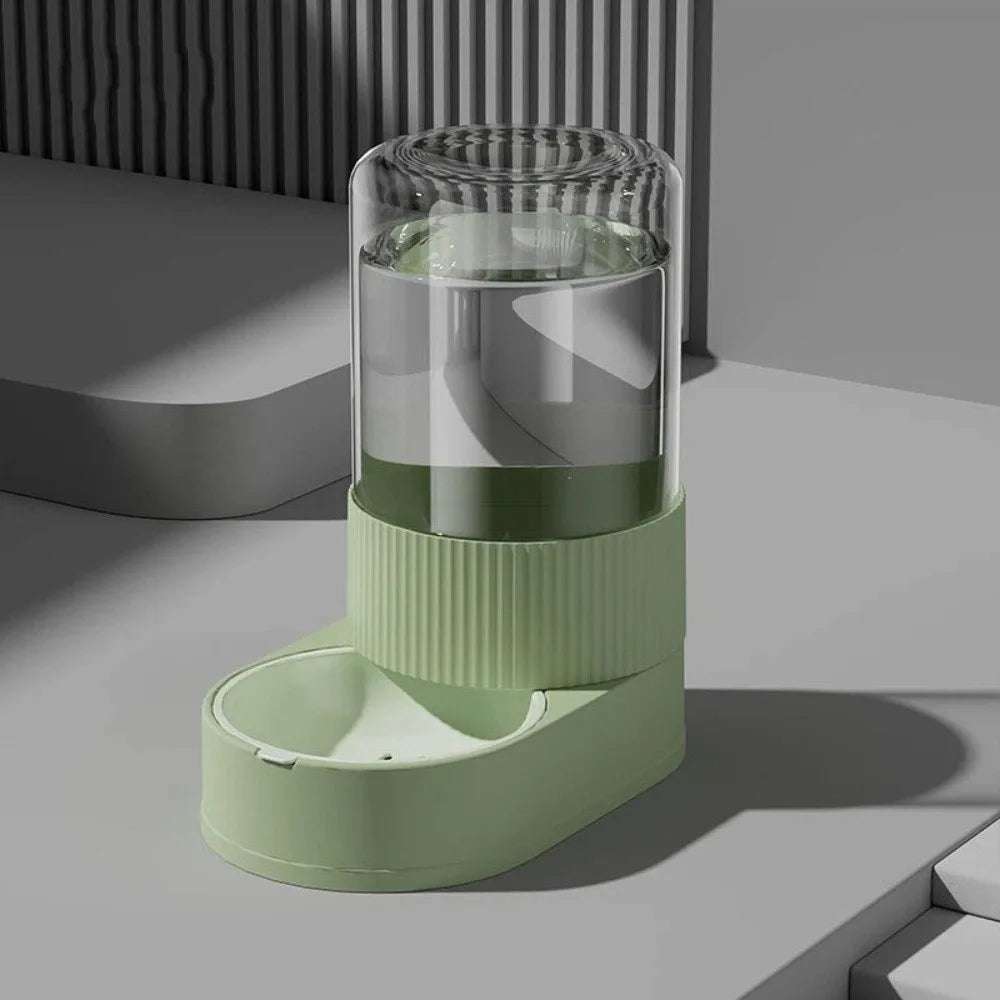 Automatic Pet Feeder & Water Dispenser – Large Capacity Gravity Food Bowl with Spill-Proof Design