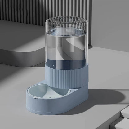 Automatic Pet Feeder & Water Dispenser – Large Capacity Gravity Food Bowl with Spill-Proof Design