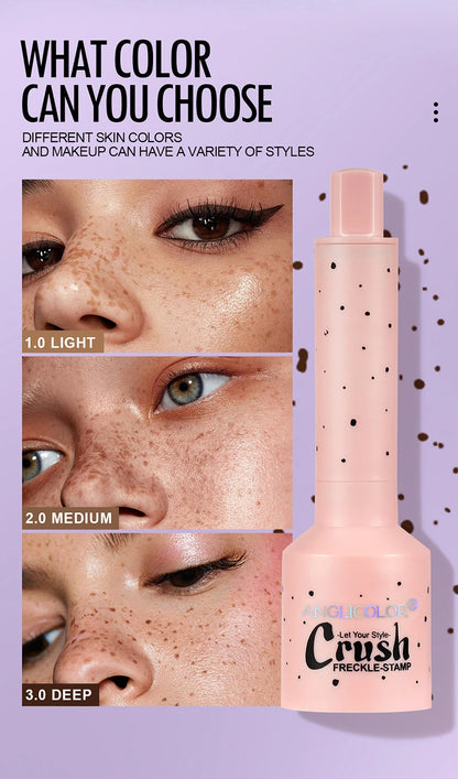 Natural Faux Freckles Pen – Waterproof Quick-Dry Freckle Makeup Stamp for a Realistic Look