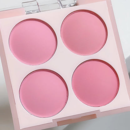 Velvet Matte Blush Set – Four Stunning Shades for Every Occasion