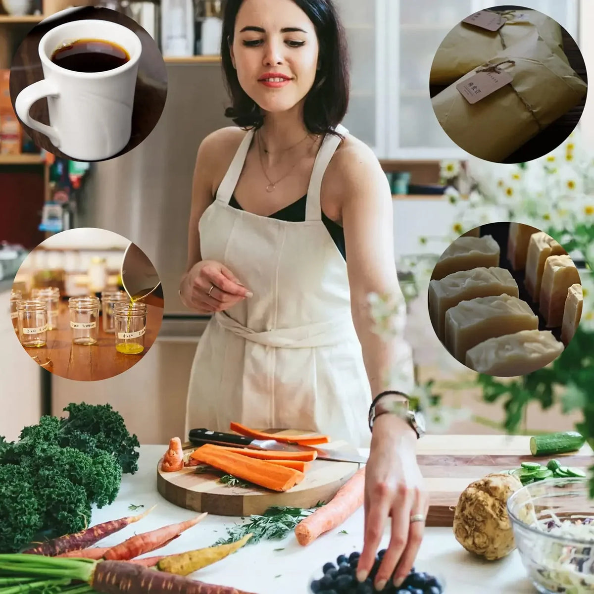 Digital Kitchen Scale – LED Stainless Steel Food Scale for Baking, Meal Prep & Everyday Weighing