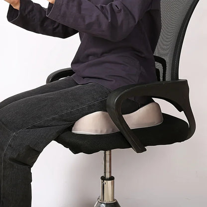 Ergonomic Memory Foam Seat Cushion – Posture Support Pillow for Office Chairs & Car Seats