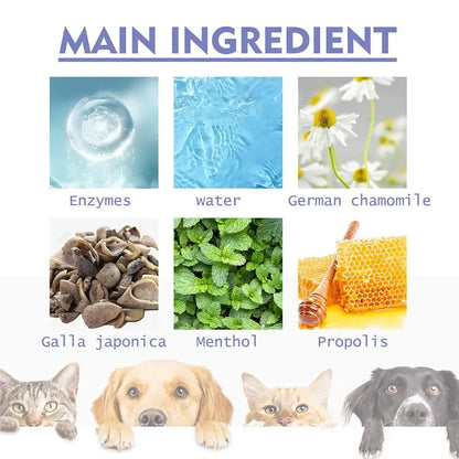 Pet Oral Care Spray – 30ml Dog & Cat Fresh Breath Dental Hygiene Spray