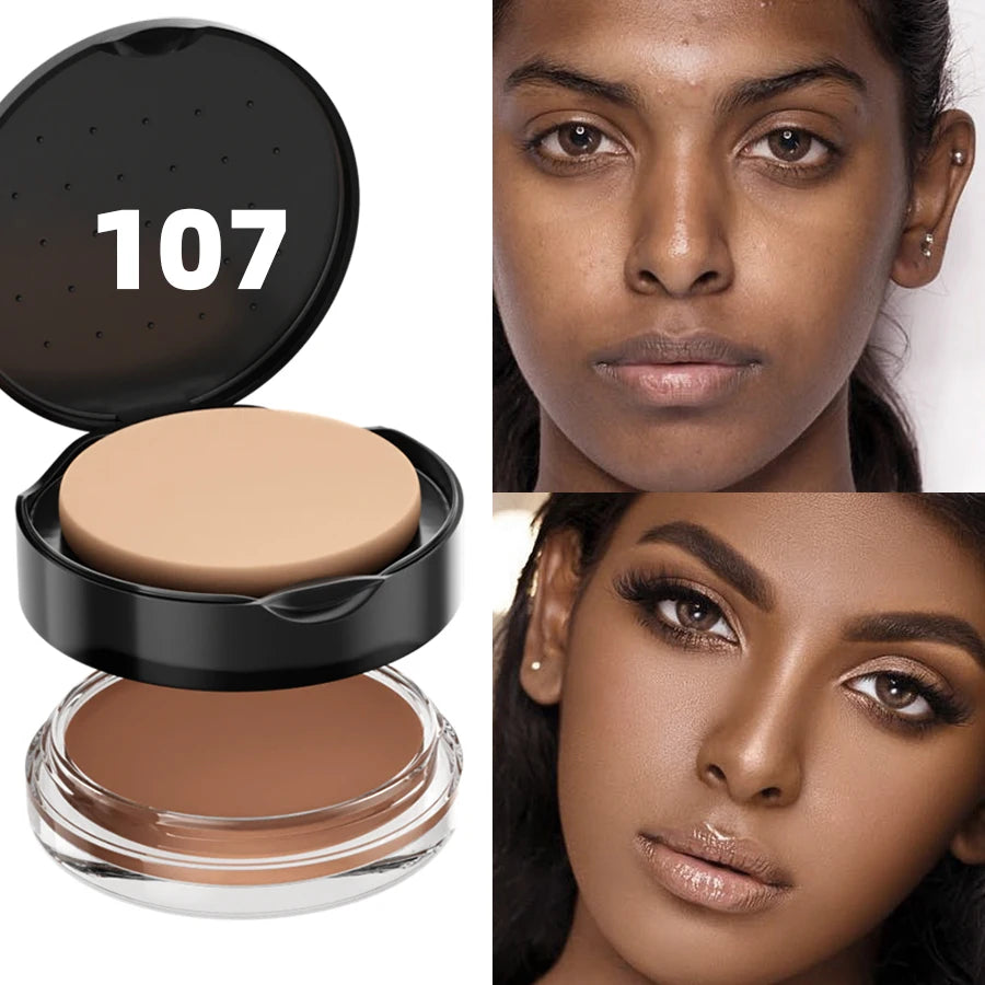 Waterproof Full Coverage Foundation Concealer – 9 Shades Long-Lasting Face Makeup Base
