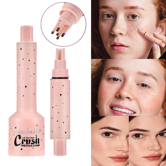 Natural Faux Freckles Pen – Waterproof Quick-Dry Freckle Makeup Stamp for a Realistic Look