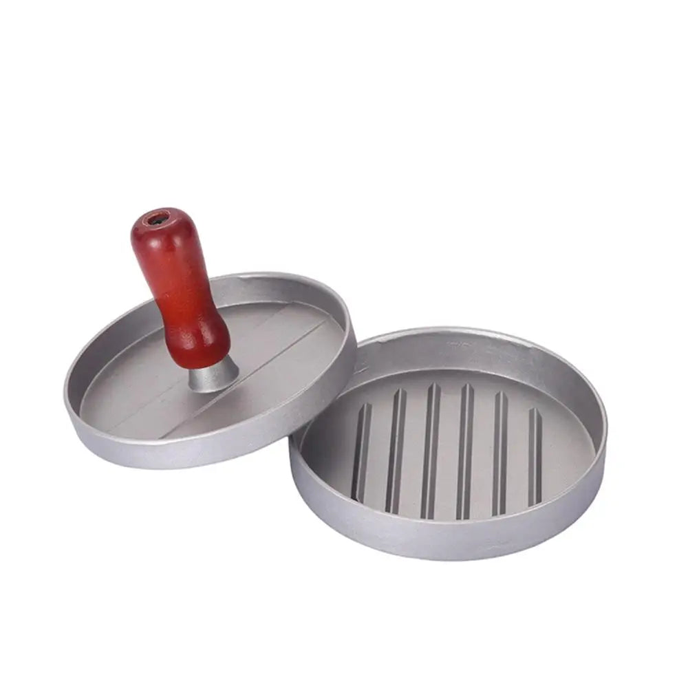 Aluminum Hamburger Patty Press – Round Burger Maker for Perfect Homemade Patties