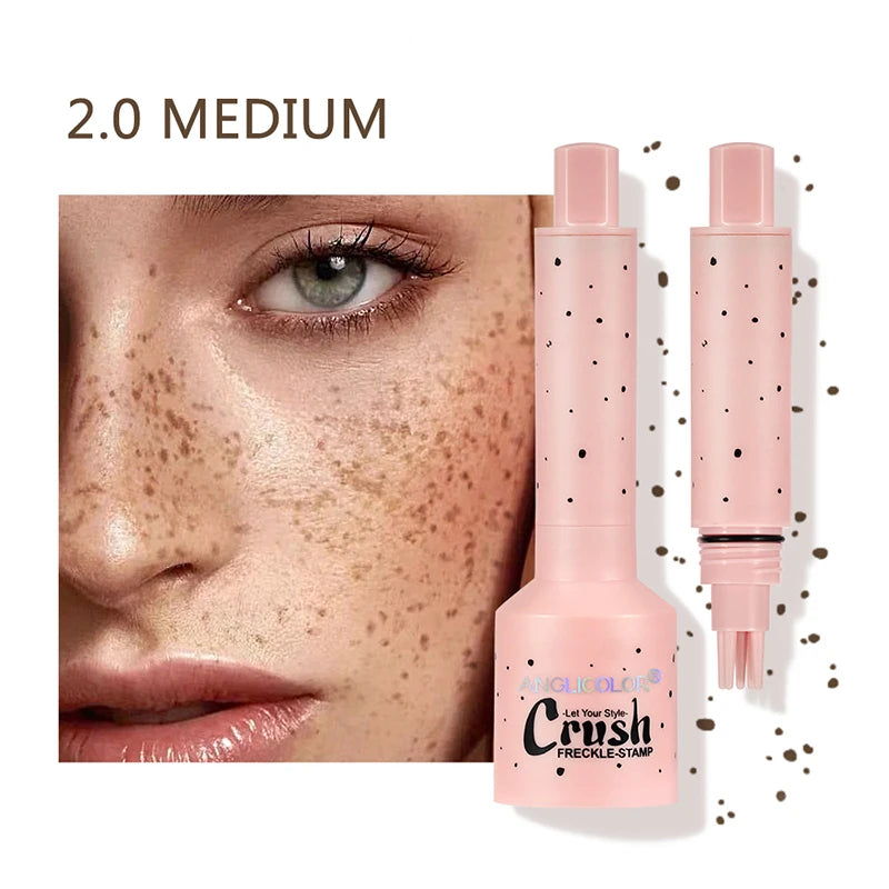 Natural Faux Freckles Pen – Waterproof Quick-Dry Freckle Makeup Stamp for a Realistic Look