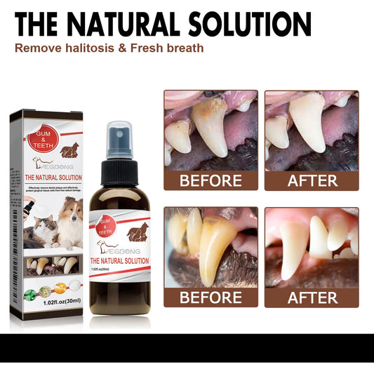Pet Dental Care Spray – Fresh Breath & Oral Hygiene Spray for Dogs and Cats
