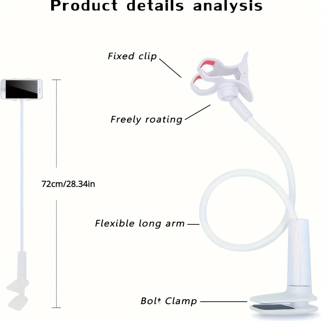 ErgoFlex Bedside & Desktop Phone Mount