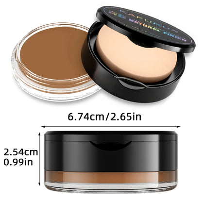 Waterproof Full Coverage Foundation Concealer – 9 Shades Long-Lasting Face Makeup Base