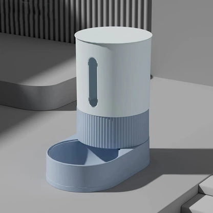Automatic Pet Feeder & Water Dispenser – Large Capacity Gravity Food Bowl with Spill-Proof Design