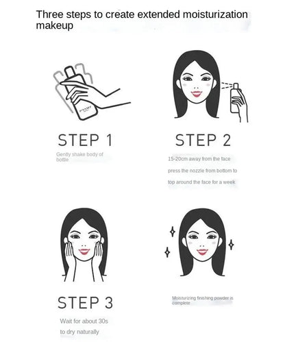 12H Long-Lasting Makeup Setting Spray – Hydrating Oil-Control Fine Mist 100ml