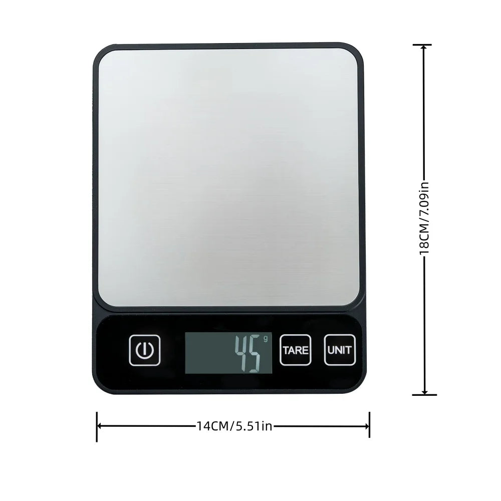 High-Precision Digital Kitchen Scale – Professional Food & Coffee Scale for Baking and Everyday Use