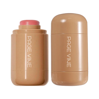 Pocket Matte Blush Stick – Long-Lasting Lip & Cheek Tint Natural Nude Finish