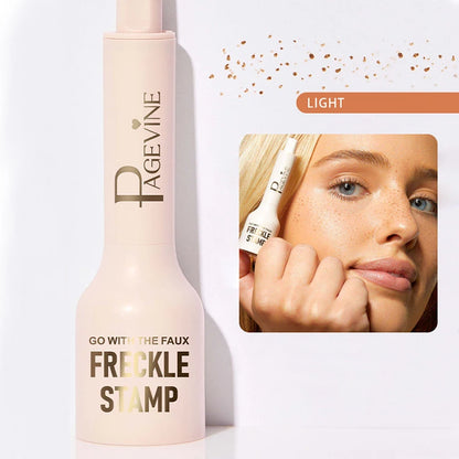 Natural Faux Freckles Pen – Waterproof Quick-Dry Freckle Makeup Stamp for a Realistic Look