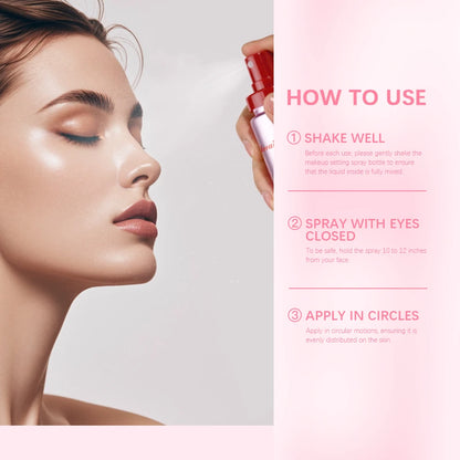 Long-Lasting Matte Setting Spray – Waterproof Anti-Sweat Makeup Fixing Mist