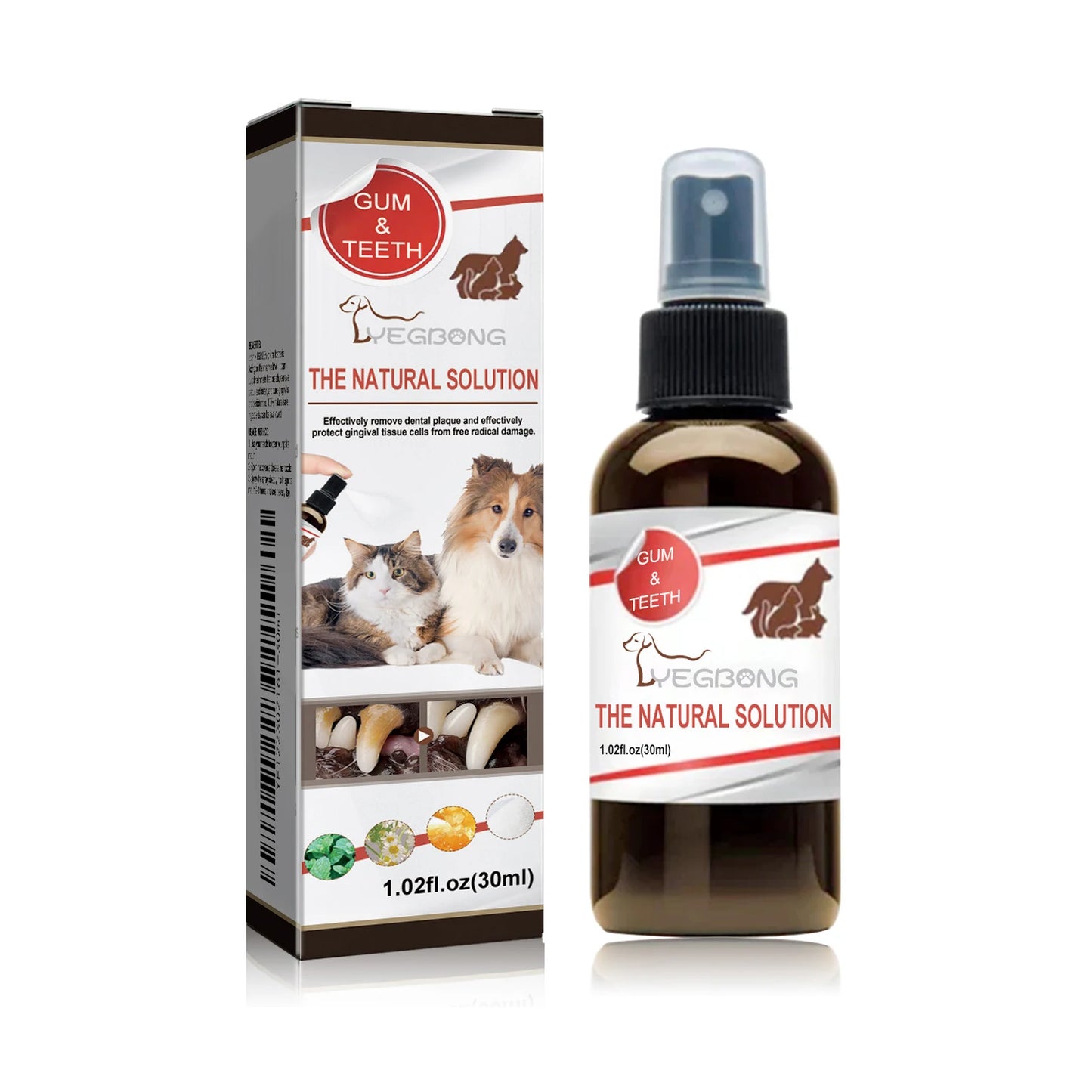 Pet Dental Care Spray – Fresh Breath & Oral Hygiene Spray for Dogs and Cats
