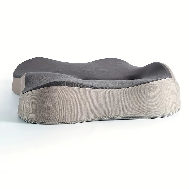 Ergonomic Memory Foam Seat Cushion – Posture Support Pillow for Office Chairs & Car Seats