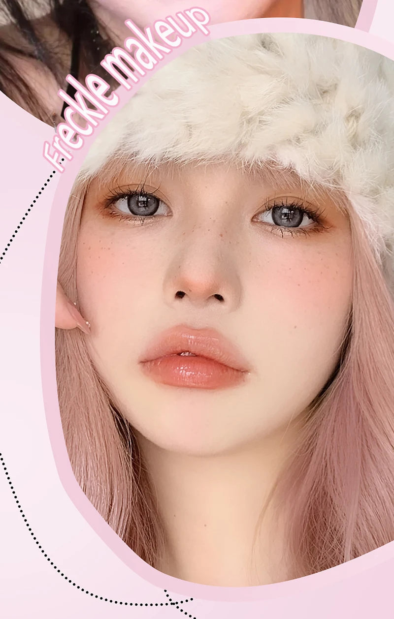Natural Faux Freckles Pen – Waterproof Quick-Dry Freckle Makeup Stamp for a Realistic Look