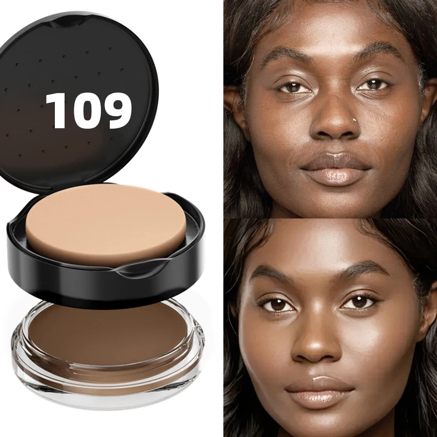 Waterproof Full Coverage Foundation Concealer – 9 Shades Long-Lasting Face Makeup Base