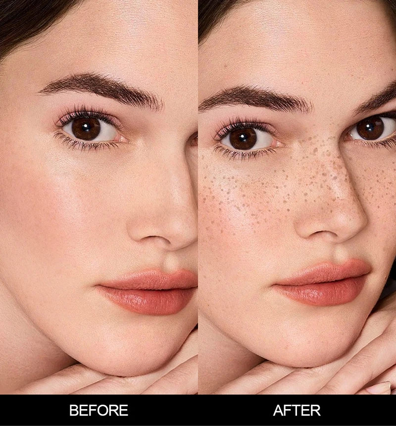 Natural Faux Freckles Pen – Waterproof Quick-Dry Freckle Makeup Stamp for a Realistic Look